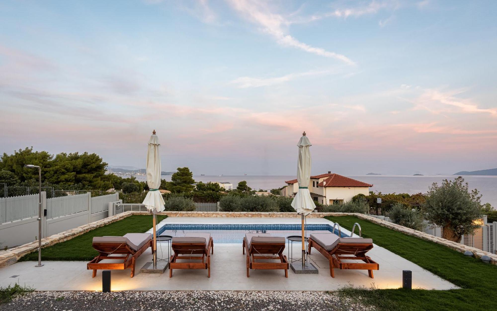 Cavos Boutique Homes Isthmia Buitenkant foto