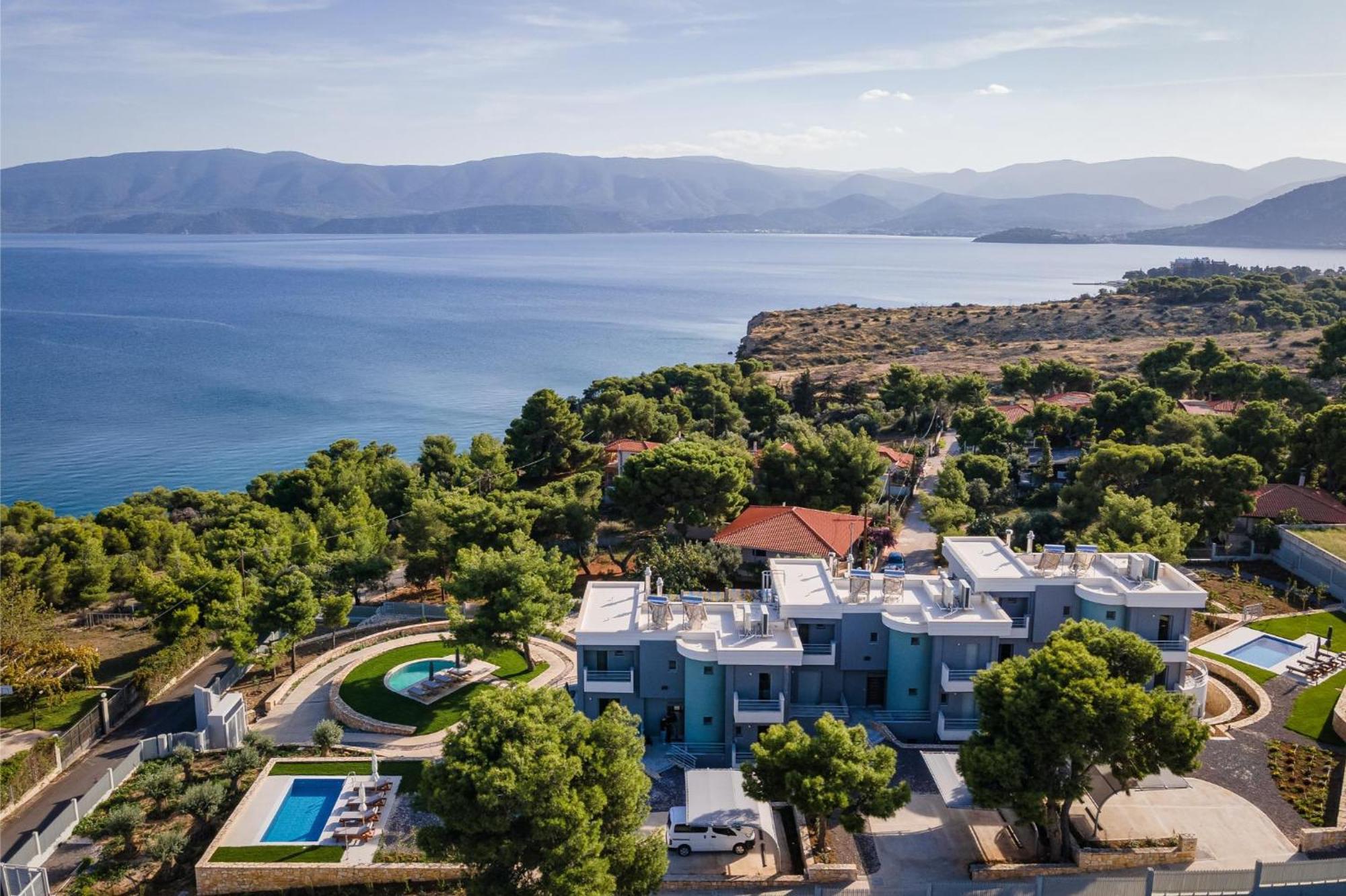 Cavos Boutique Homes Isthmia Buitenkant foto
